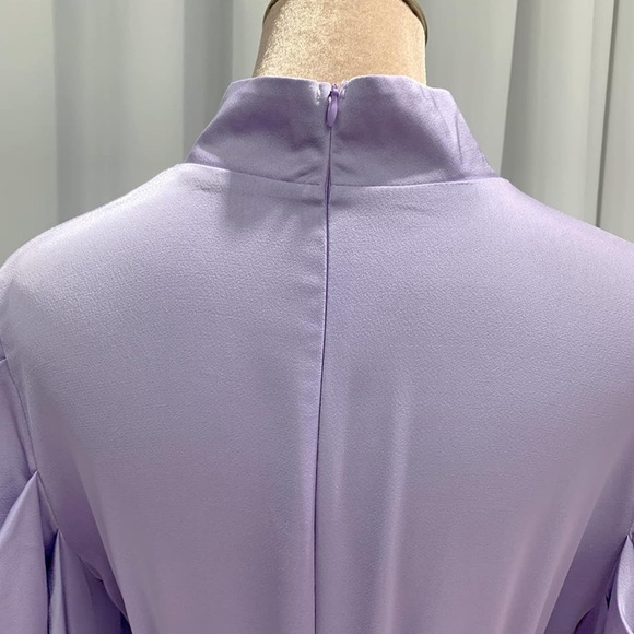 Modest Ramadan Eid Maxi Dress Purple - Picture 2 of 4